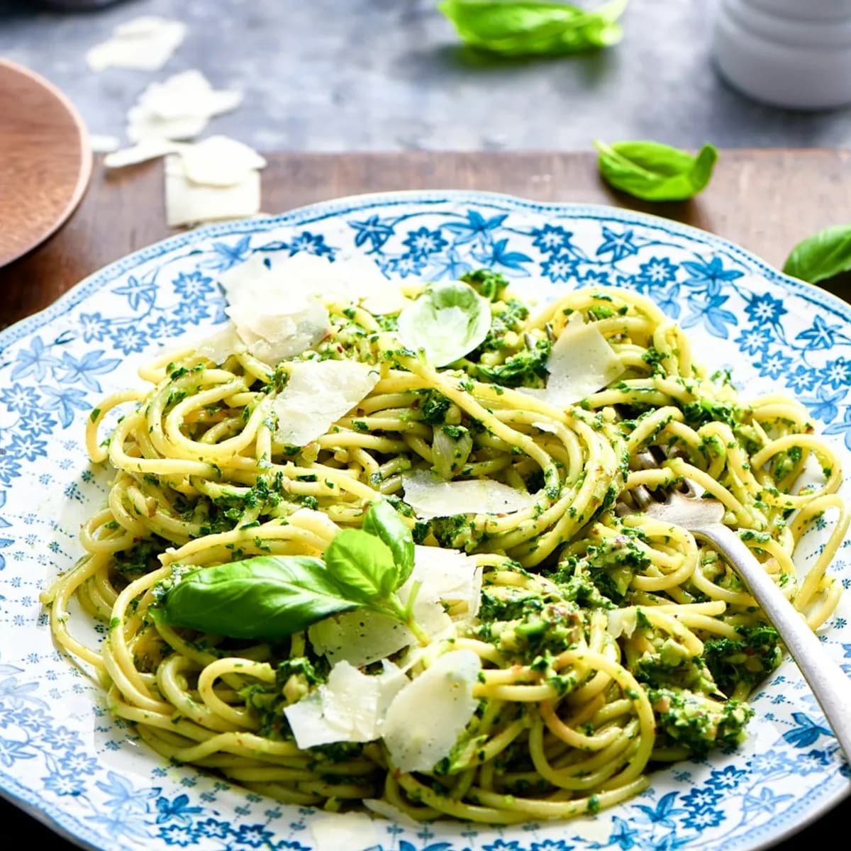 Chicken pesto pasta