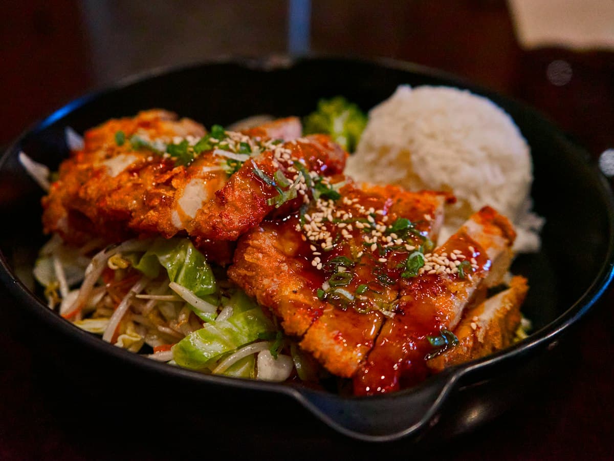 Salmon Teriyaki Rice
