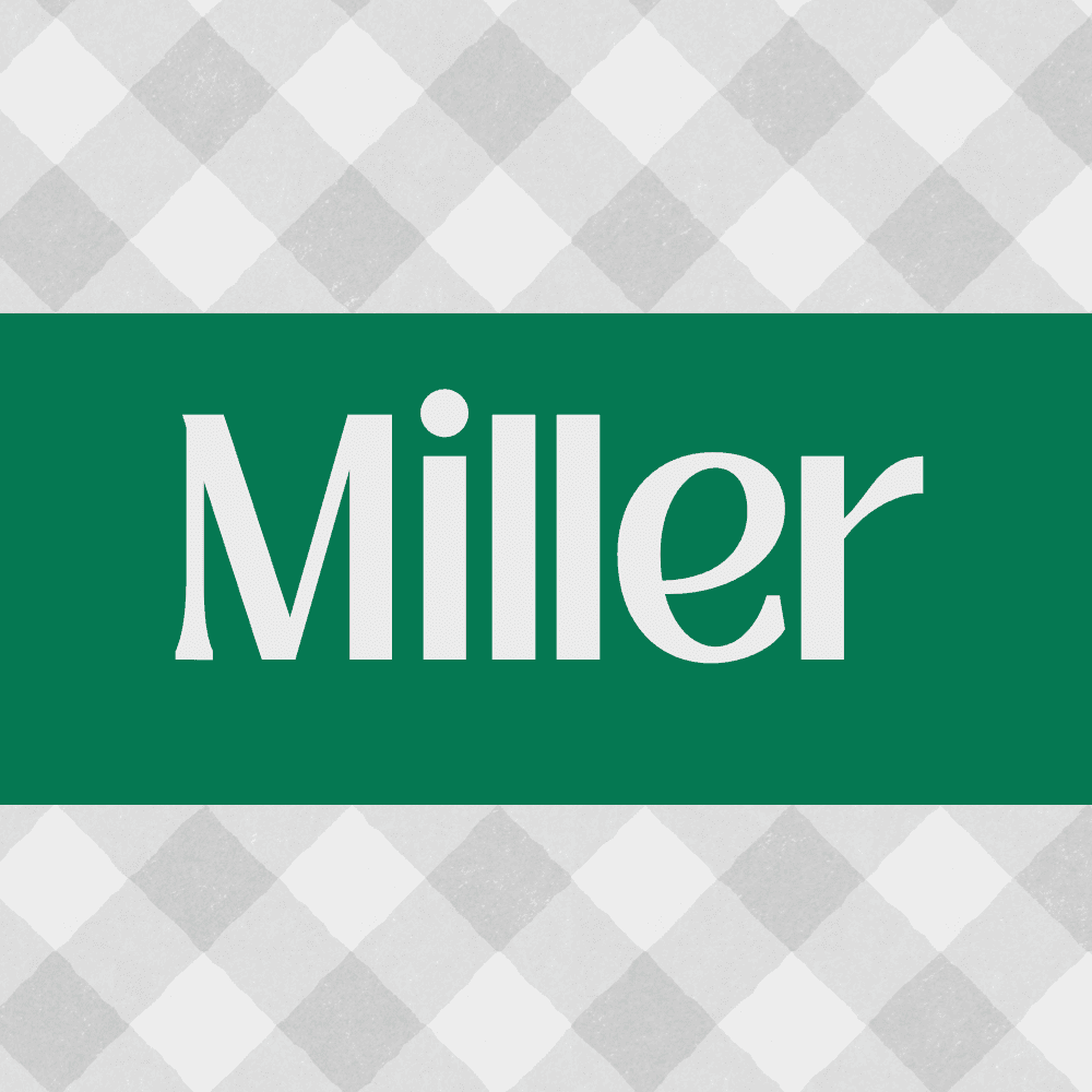 Miller Private Table